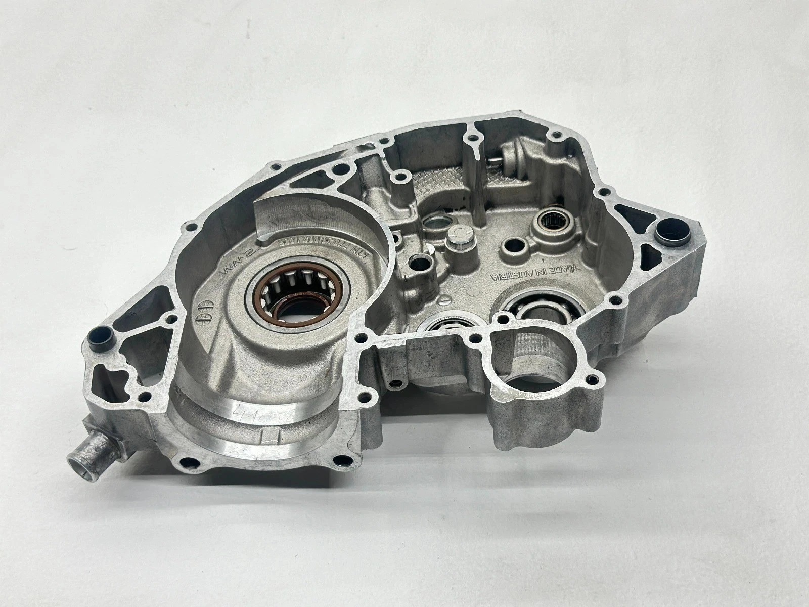 2008 KTM 250SXF Left Side Engine Case Crankcase Cover 250 SXF OEM 77030000144 ✅