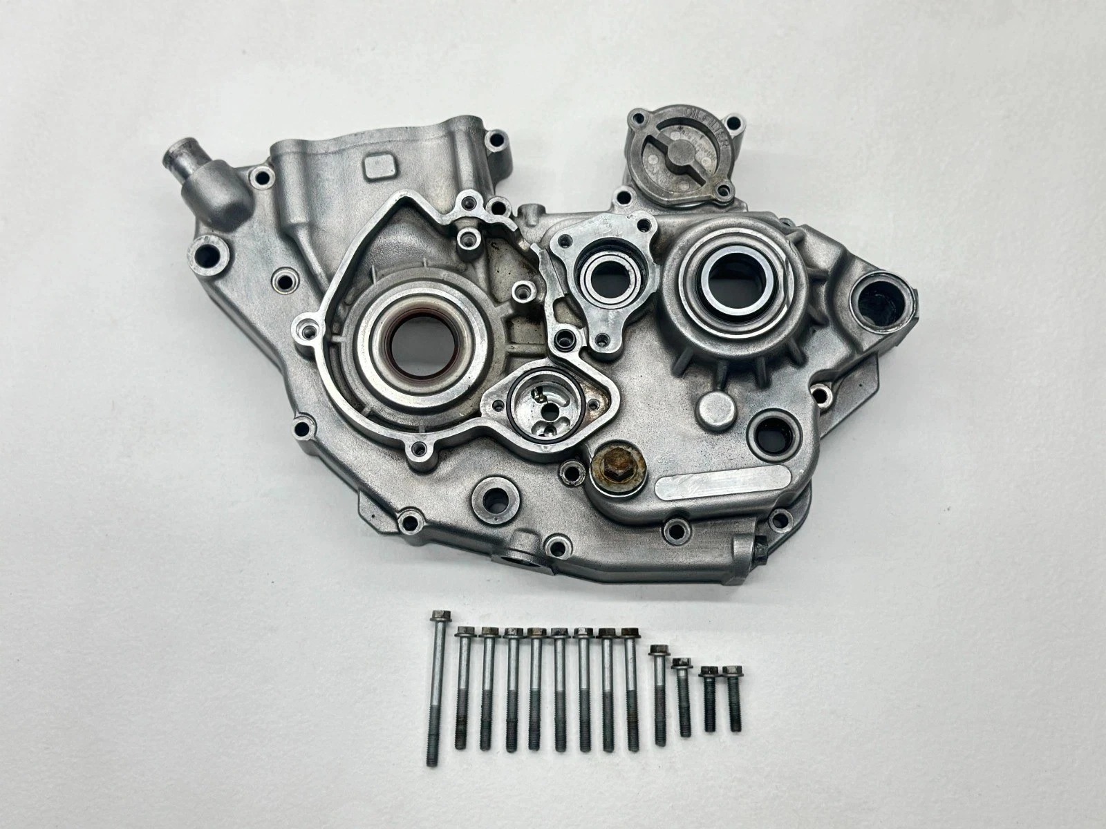 2008 KTM 250SXF Left Side Engine Case Crankcase Cover 250 SXF OEM 77030000144 ✅